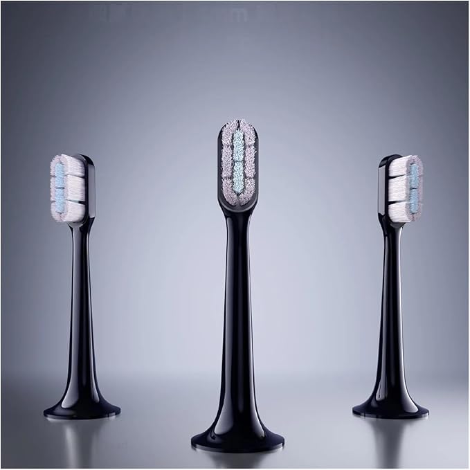 Compatible for Original Xiaomi Mijia Toothbrush Head T700 Sonic Electric Waterproof Soft Bristles Replacement Brush 2/4/6Pcs(6pcs)
