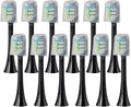 Replacement Brush Heads Compatible for SOOCAS X3U/X3Pro/X5/V1/D2/D3 6/12pcs Bristle Electric Toothbrush Sealed Packed(SHUSHI-BK-12PCS)