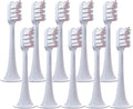 5/8/10PCS Replacement Toothbrush HeadsCompatible for Xiaomi T300 T500 Sonic Electric Teeth Brush Soft Teethbrush Nozzles(10 Pink)