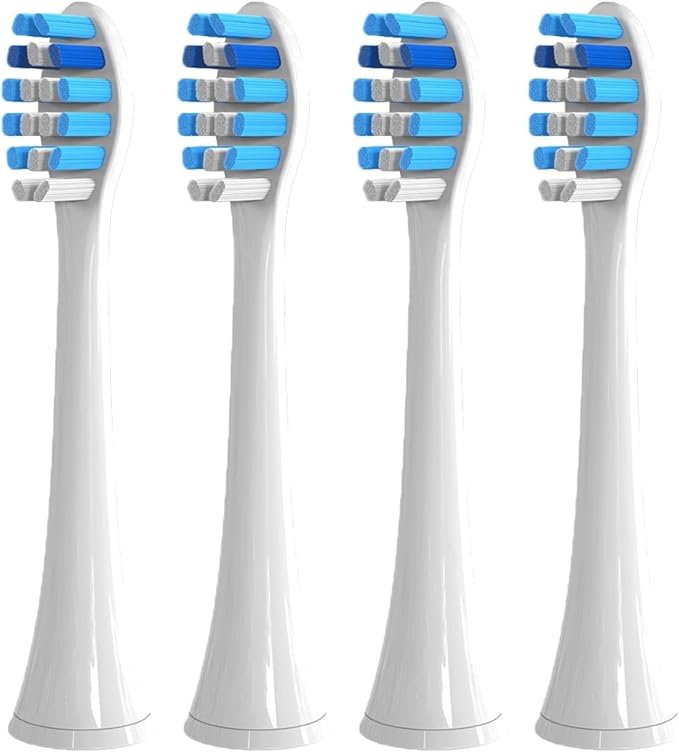 4-16Pcs Replacement Toothbrush Heads Plaque Defence Electric Toothbrush Head Toothbrush Brush Head(4pcs Blue)