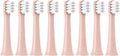 Replacement Toothbrush Head for SOOCAS EX3 SO Compatible ForWHITE PINJING Electric Soft Bristles Nozzles(8PCS Pink)