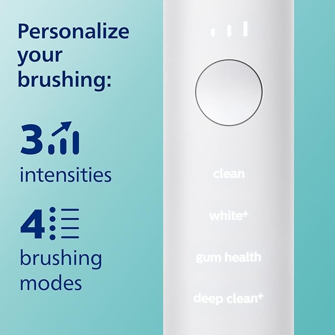 Philips Sonicare DiamondClean Connected Electric Toothbrush 2 Pack x2 Sonic Toothbrushes x2 Charging Travel Cases x2 A3 Brush Heads 12 Brushing Settings (Black and Rose Gold) Model HX9912/71