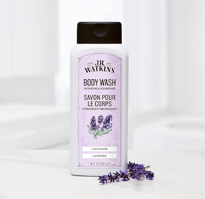 J.R. Watkins Body Wash Lavender 18 fl oz 2 Pack