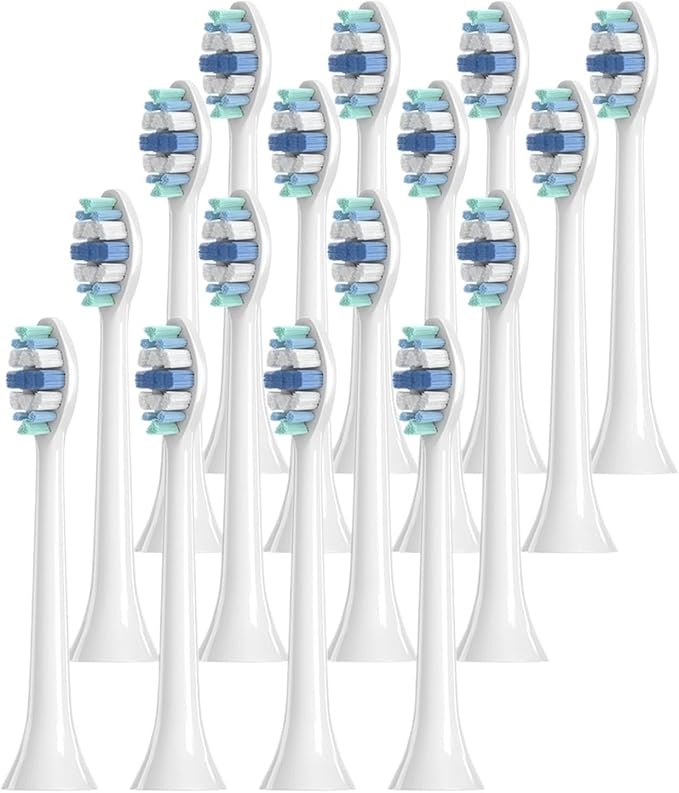 HX9034p Toothbrush Brush Head for HX3 HX6 HX9 Series HX3210 3211 6150 6500 6510 6530 9342 6730 9312 9372care IPS(HX9034P-28Pcs)