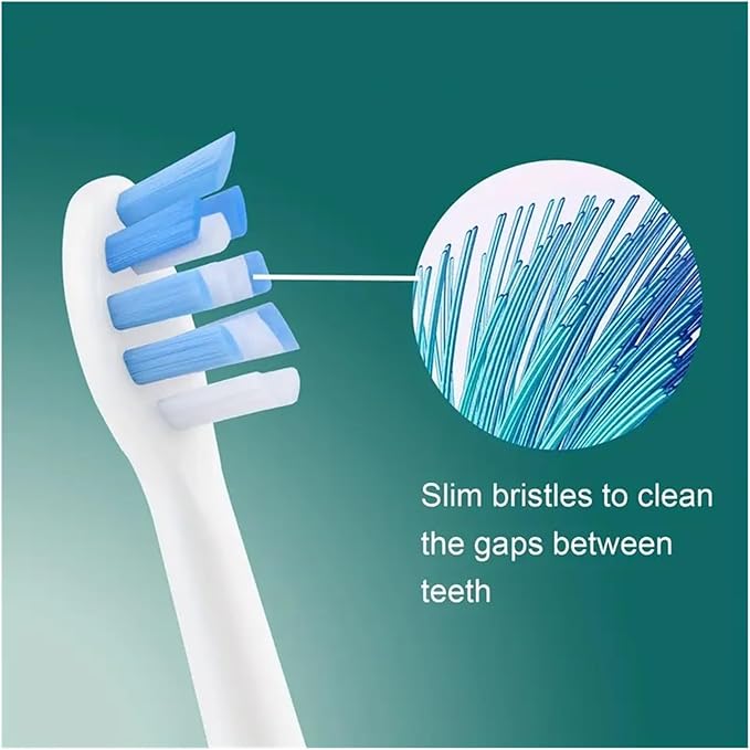 16-32pcs Toothbrush HeadsReplacement Brush FitCompatible for Easy Clean(16pcs)