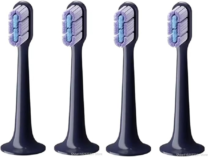 AccessoriesCompatible for XiaomiToothbrush Head T700 Sonic Electric Toothbrush Waterproof Soft Health Replacement Soft Bristles 2/4/6Pcs(Orange)