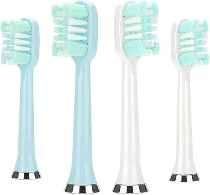 M07 Electric Toothbrush Replacement HeadsCompatible for M07/M08/M07B/702/722(8pcs Blue)
