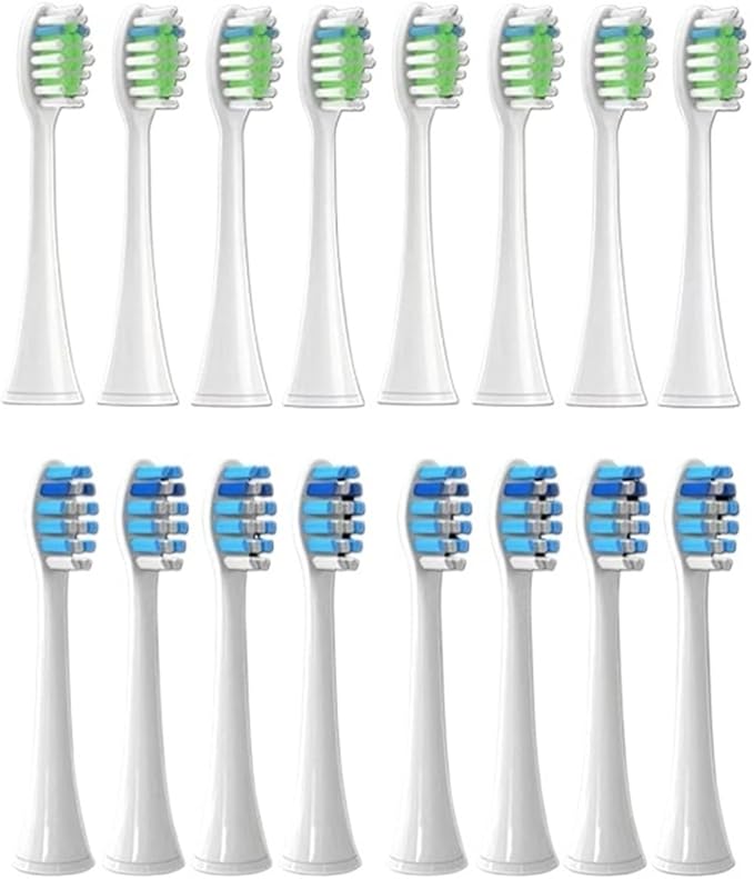 Compatible for Toothbrush Brush Head Replacement Heads HX3/HX6/HX9 Series HX3210/3211/6150/6500/6510/6530/9342/6730(8P1 8P3)