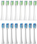 Compatible for Philips Sonicare Toothbrush Brush Head Replacement Heads HX3/HX6/HX9 Series HX3210/3211/6150/6500/6510/6530/9342/6730(8P1 8P3)