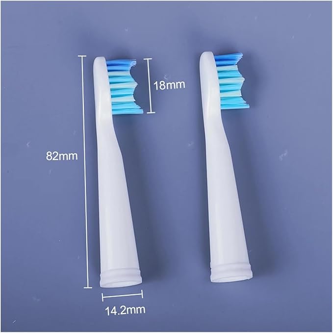 Electric Replacement Brush Heads Toothbrush Set (4 Heads) for SG910 SG507 SG958 SG515 SG949 SG575(Black)