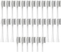 30PCS Vacuum BrushCompatible for X/X PRO/ Z1/ F1/ One/Air 2 /SE Replacement Head Toothbrush Nozzles Soft(30Gray)