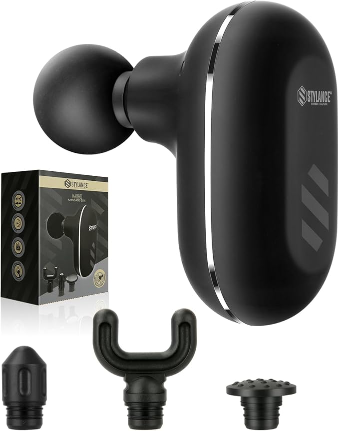 Neck Massage Mini Massage Gun Compact Sports Massager Percussion Deep Tissues Muscle Massager Portable Handheld Massager for Office HomeSalon Travel Gift