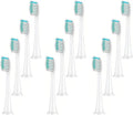 4/8/12/16/20PCS Replacement Toothbrush Head Compatible Withz Compatible for Phil Sonic Electric Refills Fit Diamond Cleaning(Brown)