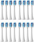 Compatible for Philips Sonicare Toothbrush Brush Head Replacement Heads HX3/HX6/HX9 Series HX3210/3211/6150/6500/6510/6530/9342/6730(16P3)