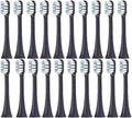 Compatible for T301 Replacement Toothbrush Heads 20/30PCS(Black -20pcs)