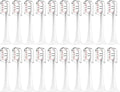 Compatible for Mijia T300/T500/T700 Sonic Toothbrush Heads Replaceable Refill Nozzles 4 Colors with Caps 4/20Pcs(20Pink)