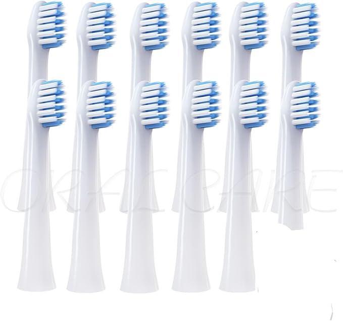 Compatible for Panasonic DM71/DM81/DM31/DM61/DM711/DM712 Electric Toothbrush Heads DML1/PDM7B/PDM78/DM711P(MINI 12PCS)