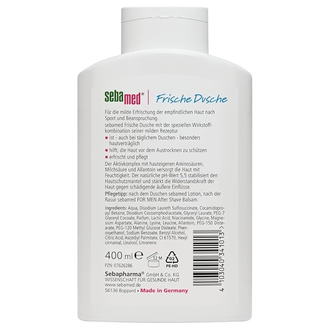 Sebamed Fresh Bath &amp Shower Gel 400 ml / 13.3 fl oz