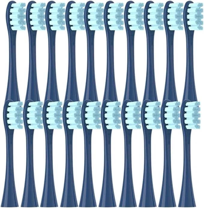20/50/100PCS Blue Replacement Brush Head Compatible for X/X PRO/ Z1/ F1/ One/Air 2 /SE Soft Bristle(50Blue)