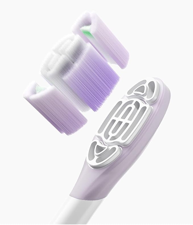 Compatible for Toothbrush Pro Replacement Heads (3 Pack) Fade Reminder