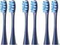 6 Replacement Brush Head nozzles Suitable Compatible for X / F1 Z1 One Air2 Sonic Electric toothbrushes(6 pcs Blue)