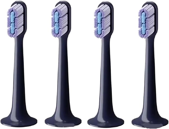 Compatible for Xiaomi Mijia Toothbrush Head T700 Sonic Electric Waterproof Soft Health Replacement Bristles 2/4/6Pcs(4pcs)