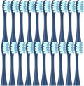 20/50/100PCS Blue Replacement Brush Head Compatible for Oclean X/X PRO/ Z1/ F1/ One/Air 2 /SE Soft Dupont Bristle Sonic Nozzles(50Blue)