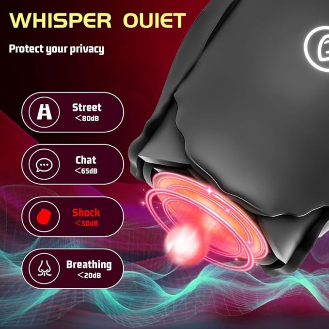 2026 Newly Portable Vibrating Massager -Clitioral Sucker Relaxes Muscles Viboators Toy 10 Modes Couples - for Body and Back Foot Silent Personal for Sports Massage Adult Tools Relaxation XJH-Black51