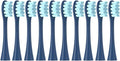 Replacement Brush Heads for Compatible Oclean Flow/X/X PRO/F1/ One/Air 2 Sonic Electric Toothbrush Blue Green Soft Bristle Nozzles(10 Blue)