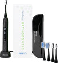 PRO-SYS® VarioSonic Plus+ Orthodontic Kit Professional Electric Toothbrush Rechargeable with Pressure Sensor and Timer Customizable Intensity Powered Toothbrush with Travel Case