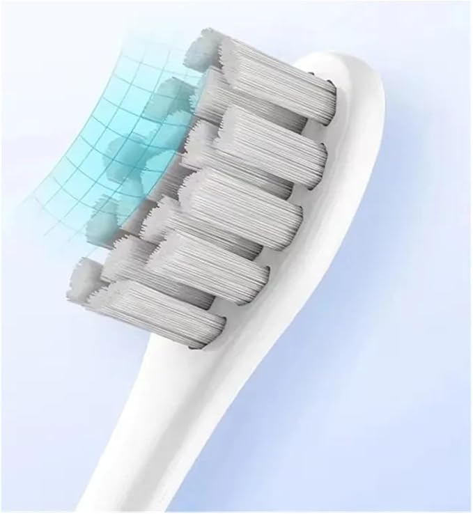 Replacement Brush Head Compatible for Oclean X/X PRO/ Z1/ F1/ One/Air 2 Toothbrush Heads with Bristle nozzles(Oclean P1C10 2PCS)