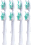 Compatible for Universal Replacement Brush Head X3/X1/X1splus/X5/X6/X7/X9/X11/X12/G5 Toothbrush Protects Teeth Gums 12 Pcs(Blue)