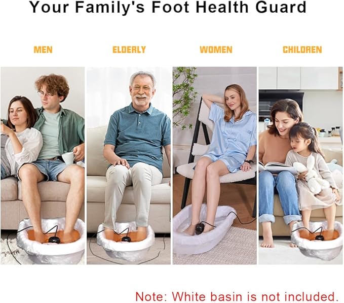 Portable Ionic Foot Bath Detox Machine - Ionic Detox Foot Spa Ion Cleanse for Home Use Home Salon Spa Detox Machine Healthy Detoxification