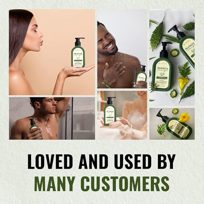 ABERA Bitter Melon Shower Gel | Gentle Body Wash for Soothing and Cleansing High-Performance BHA Folliculitis Body Wash Reduces Back Acne Keratosis Pilaris &amp Folliculitis Treatment1014 fl oz