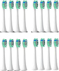Replacement Brush Heads Compatible for HX3 HX6 HX9 Series Toothbrush(16P2)