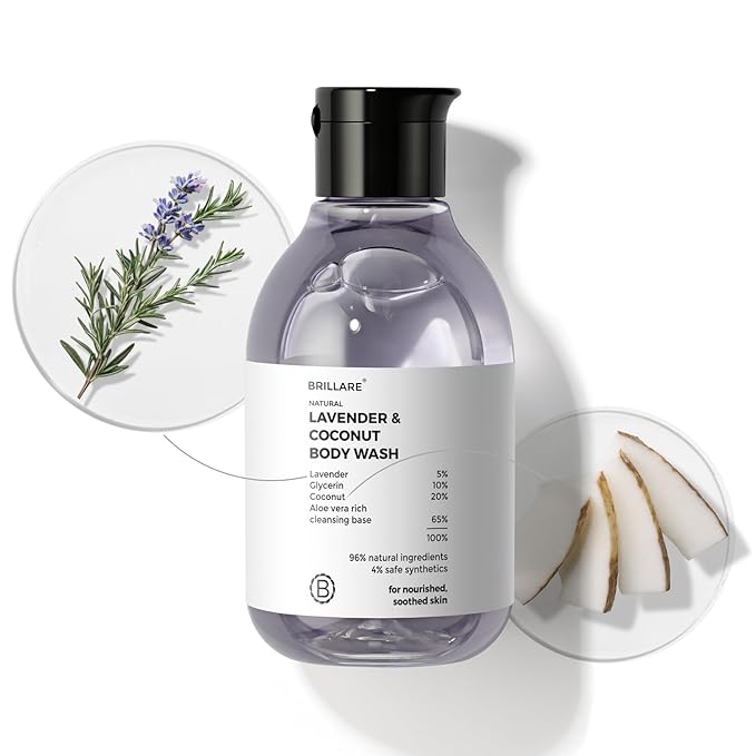 BRILLARE Lavender &amp Coconut Body Wash