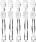 10PCS Replacement Toothbrush HeadsCompatible for SeagoSG977/EK6/EK7/SG513 Electric(Bigger)