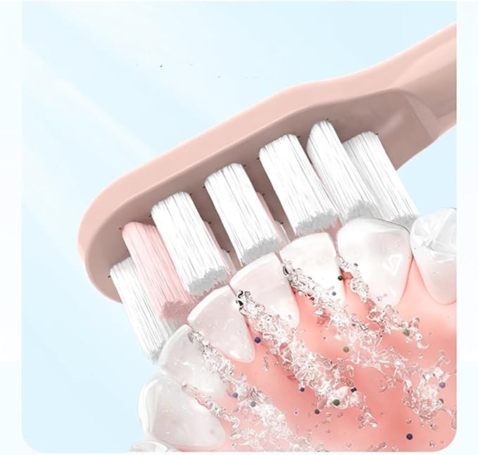 14 PCSCompatible for X3S Replacement Toothbrush Heads X3U/X3Pro/D2/ D3S/D5 Electric Tooth Brush Soft Bristle Nozzles(14 Black)