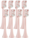 20PCS Replacement Toothbrush HeadsCompatible for SOOCAS X3S/X3U/X5 Electric Tooth Brush Soft Bristle Nozzles(20 Pink)