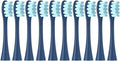 10PCS Replacement Brush Heads Compatible for Oclean Flow/X/X PRO/F1 Electric Toothbrush Head A(Blue)