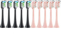 Replacement Brush Heads ForCompatible for Xiaomi SOOCAS X3 X5 V1 X3U 5-10pcs Bristle Electric Toothbrush Sealed Packed(5black 5pink)
