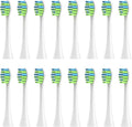 Compatible for T1 Y1 Electric Toothbrush Replacement Heads4/16pcs(16pcs W)