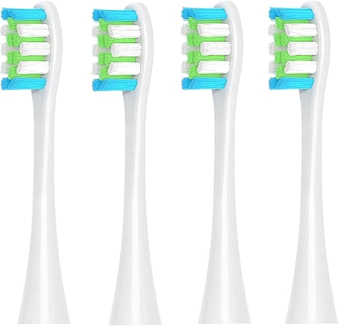 16PCS Toothbrush Heads ReplaceableCompatible for X/X PRO/ Z1/ F1/ One/Air 2 /SE Soft Bristle Brush(16pcs White)