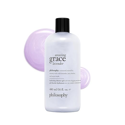 philosophy amazing grace hydrating bath &amp shower gels - efficiently cleanses soothes &amp comforts dry skin - vegan formula