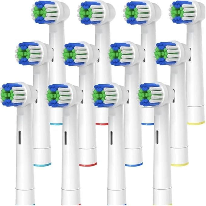 Electric Toothbrush Head Replacement Head - Compatible with Oral-B P2/4000/3757/d12/3766(12 pcs)