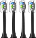 4/8/16pcs Replacement Toothbrush Heads Compatible for PhlipsElectric Tooth-Brush Head Compatible with Phllips(Black)