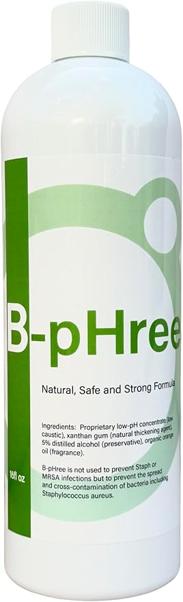 B-pHree Gel Pre-Wash - Deep-Clean Pre-Treatment - Hygenic Thorough-Cleansing Formula Supports Clean Balanced Healthy Skin (16 Oz)