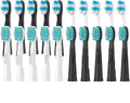 10/20PCS Electric Toothbrush HeadsCompatible for SEAGO SG899/SG507/SG610/SG659/SG917/E1/E2/E3 Vacuum Replacemen Brush Head(Pink)