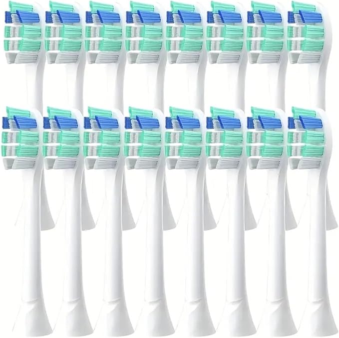 Replacement Toothbrush Heads Compatible for HX6730/HX6721/HX3216/HX9362/HX3210/HX6013/HX9063/HX6063(16pcs)