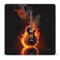 Fire Guitar Weight Scale Digital Electronic Scales Bathroom Scale Larg LCD Backlight Display High Precisio MeasurementsTempered Glass